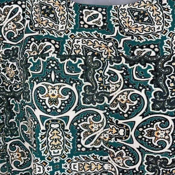 Valerie Stevens Geometric Print Blouse - Picture 2 of 7